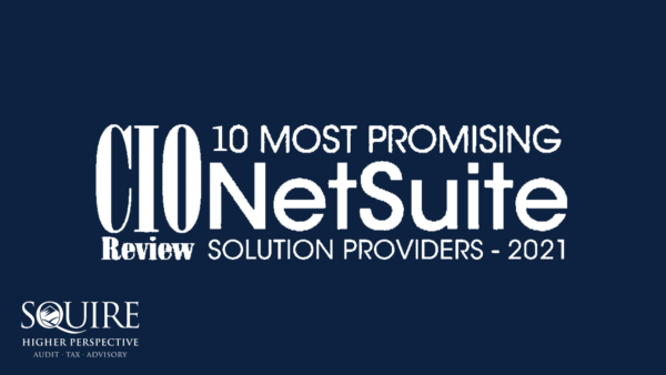 Squire Recognized in 2021 Top 10 Most Promising NetSuite Solution Providers List