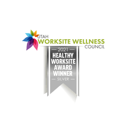 Utah Worksite Wellness Council 2021 Healthy Worksite Award Winner Silver