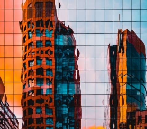 Abstract image of buildings