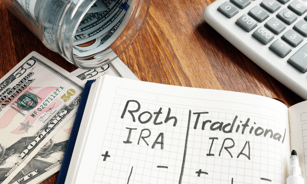 Roth IRA and Traditional IRA visual