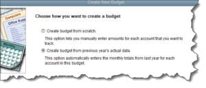 Create Budget