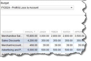 How to Create a Realistic Business Budget Using QuickBooks: QuickBooks allows you to modify budget amounts as you learn how well your estimates are working.
