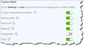 You can add custom fields to your sales forms in QuickBooks Online.
