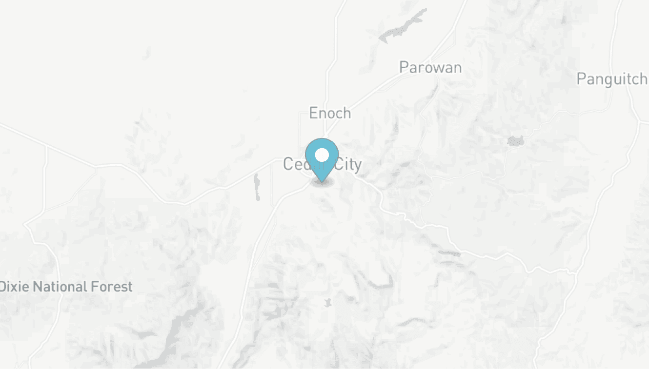 Squire Cedar City Location map
